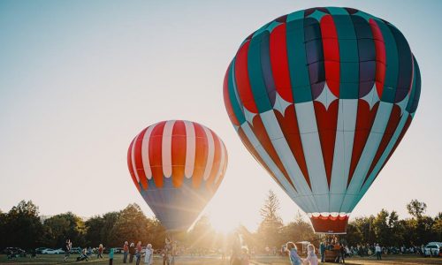 En sjov oplevelse: Ballonflyvning over Silkeborg